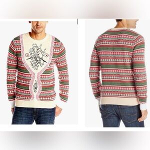 Alex Stevens Men's Hairy Chest Crew Neck Ugly
Christmas Sweater. SzM NWT